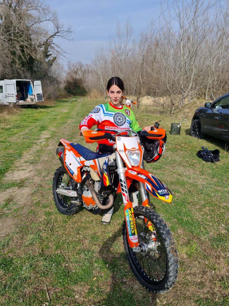 Federica Giampietro - KTM 250 4T